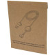 Câble 5-en-1 Chechia en plastique recyclé de 150 cm - BCM Goodies