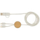 Câble 5-en-1 Chechia en plastique recyclé de 150 cm - BCM Goodies