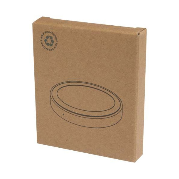 Tapis de charge sans fil Freal 15W en plastique recyclé - Personnalisable pour entreprise