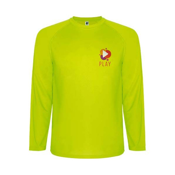 T-shirt de sport à manches longues Montecarlo pour hommes - BCM Goodies