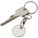 Porte-clés Rory avec jeton pour chariot - Accessoire pratique pour déverrouiller les chariots sans pièce - Goodies personnalisab