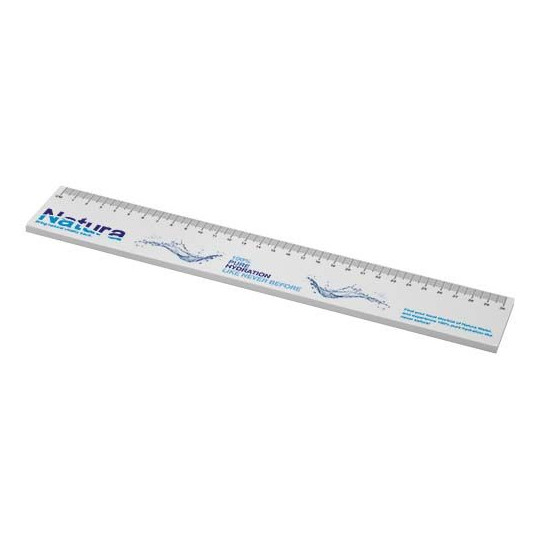 Notes autocollantes recyclées Sticky-Mate® avec règle imprimée de 30 cms - BCM Goodies