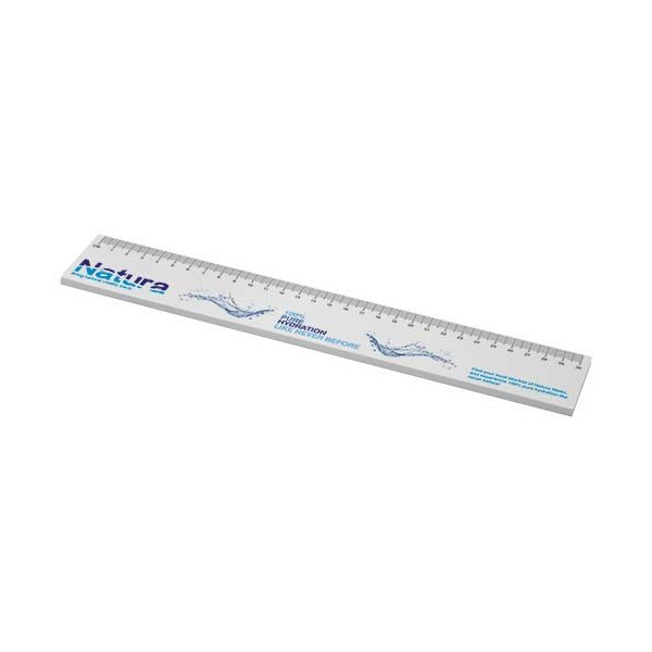 Notes autocollantes recyclées Sticky-Mate® avec règle imprimée de 30 cms - BCM Goodies