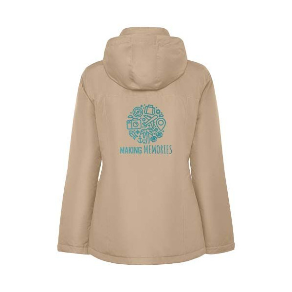 Veste parka America matelassée pour femme personnalisable - BCM Goodies
