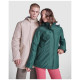 Veste parka America matelassée pour femme personnalisable - BCM Goodies