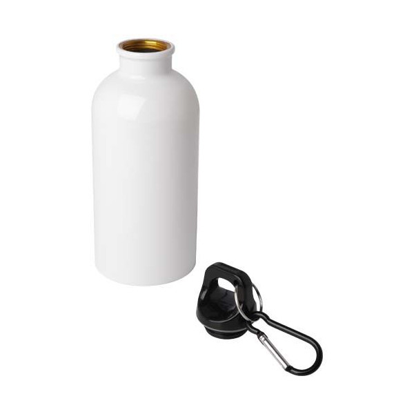 Bouteille d'eau personnalisable en acier recyclé - 400 ml | BCM Goodies
