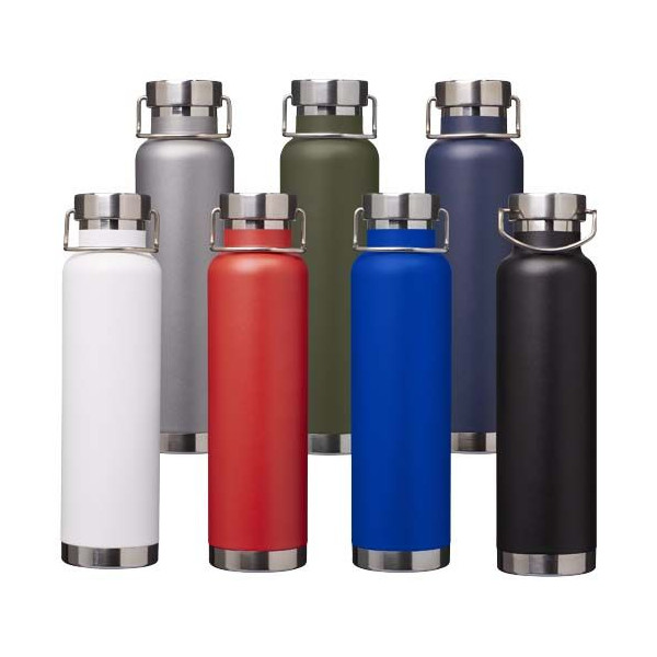 Bouteille isolée sous vide Astra 650ml en cuivre et acier inoxydable recyclé - Certifié RCS