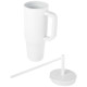 Gobelet isotherme Brady 900 ml certifié RCS avec paille en silicone - BCM Goodies