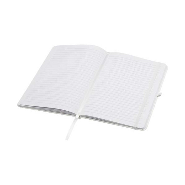 Carnet A5 Teak ligné recyclé à couverture rigide - BCM Goodies