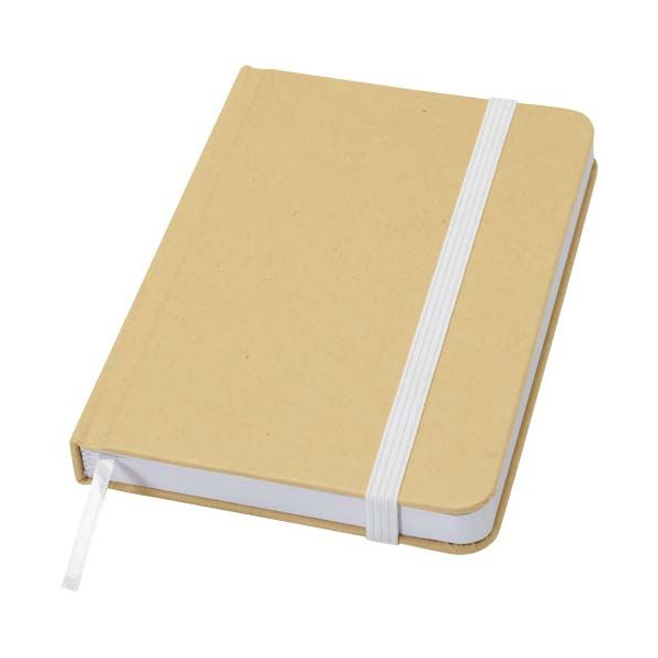 Carnet A6 Reed uni recyclé à couverture rigide - BCM Goodies