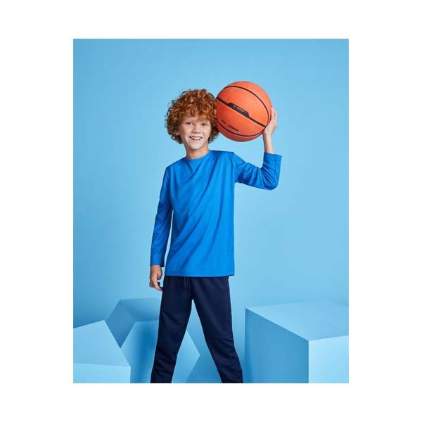 T-shirt Estoril à manches longues pour enfant - Vêtement technique unisexe pour activités sportives et loisirs
