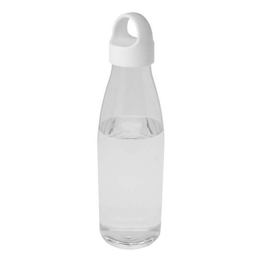 Bouteille d'eau Bergen 800 ml en plastique recyclé - Personnalisable pour entreprise - BCM Goodies