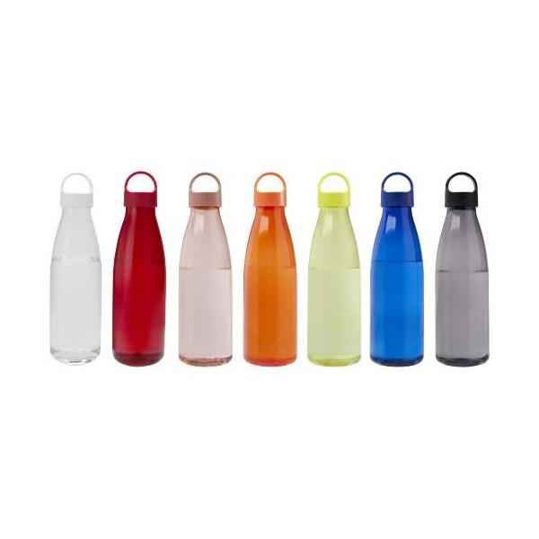 Bouteille d'eau Bergen 800 ml en plastique recyclé - Personnalisable pour entreprise - BCM Goodies