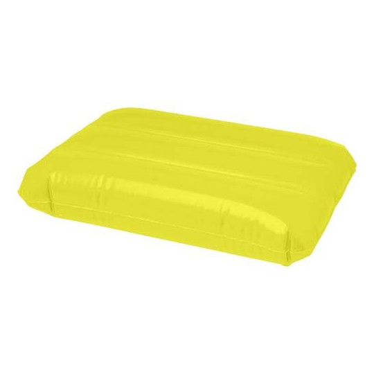 Coussin de plage gonflable personnalisable - Dimensions 56 x 36,5 x 20,5 cm - Accessoire de détente pour la plage - BCM Goodies