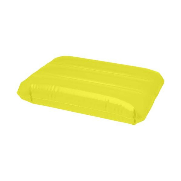 Coussin de plage gonflable personnalisable - Dimensions 56 x 36,5 x 20,5 cm - Accessoire de détente pour la plage - BCM Goodies