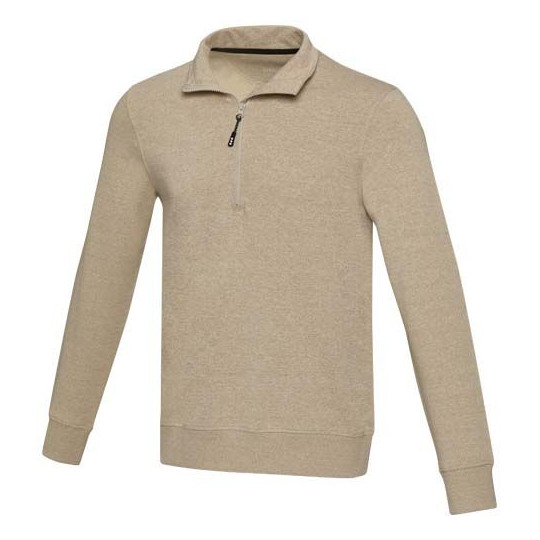 Sweater unisexe à fermeture 1/4 de zip Tin Aware™ recyclé - BCM Goodies