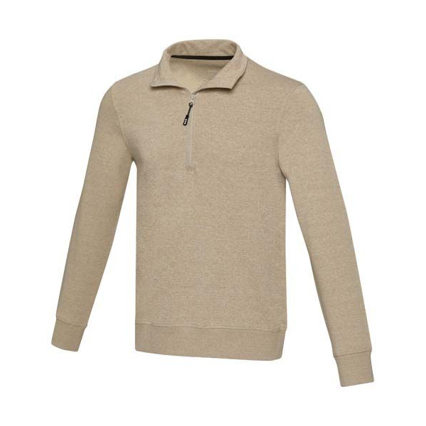 Sweater unisexe à fermeture 1/4 de zip Tin Aware™ recyclé - BCM Goodies
