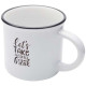 Mug Bari en céramique 240 ml - Accessoire pour café et thé - Design vintage - Lave-vaisselle - Coffret cadeau - Personnalisable
