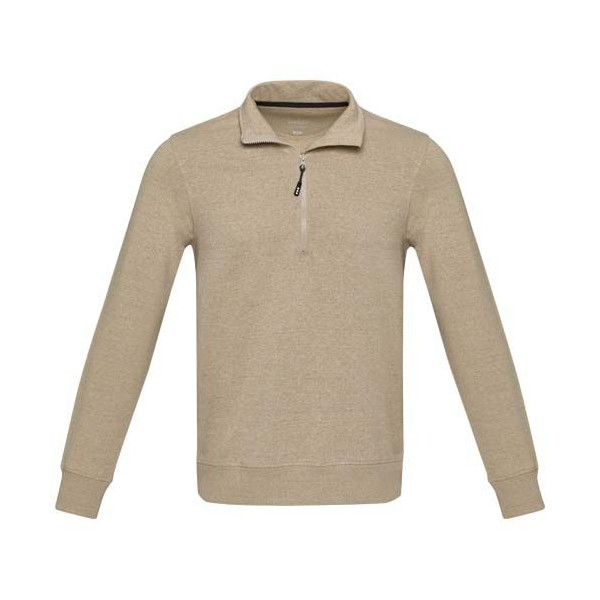 Sweater unisexe à fermeture 1/4 de zip Tin Aware™ recyclé - BCM Goodies