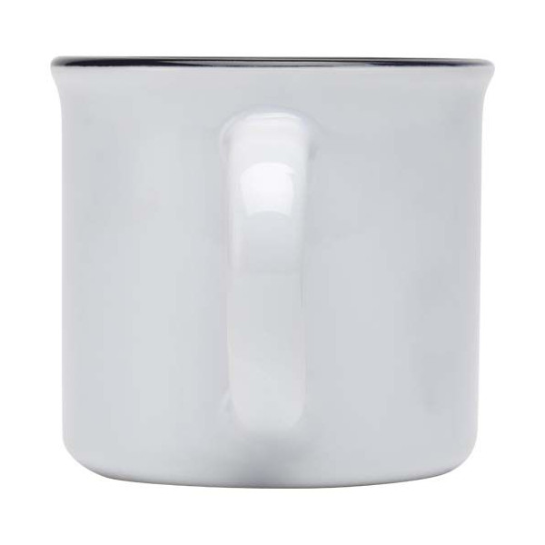 Mug Bari en céramique 240 ml - Accessoire pour café et thé - Design vintage - Lave-vaisselle - Coffret cadeau - Personnalisable