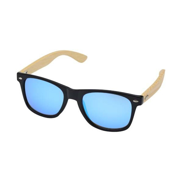 Lunettes de soleil Hue avec branches en bambou Personnalisable | BCM Goodies
