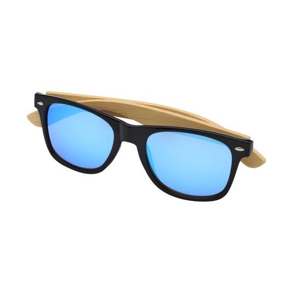 Lunettes de soleil Hue avec branches en bambou Personnalisable | BCM Goodies