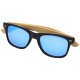 Lunettes de soleil Hue avec branches en bambou Personnalisable | BCM Goodies
