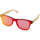 Lunettes de soleil Tan avec branches en bambou - Accessoire éco-friendly et tendance pour protéger vos yeux du soleil