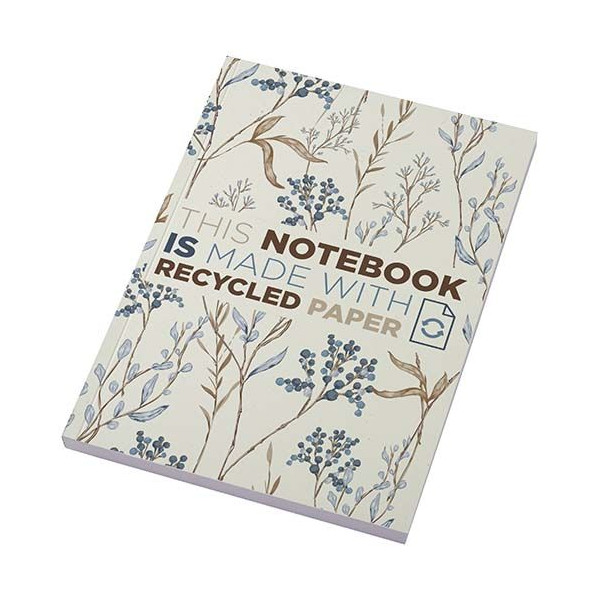 Cahier Novella Austen A5 recyclé à couverture souple - BCM Goodies