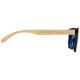 Lunettes de soleil Tan avec branches en bambou - Accessoire éco-friendly et tendance pour protéger vos yeux du soleil
