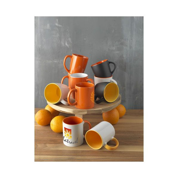 Mug céramique Santos 330ml personnalisable pour entreprise - BCM Goodies