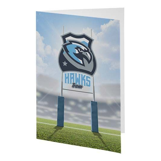 Carte de vœux Herald A5 personnalisable pour entreprises - BCM Goodies