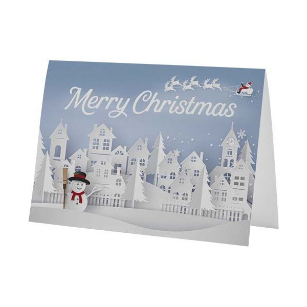 Carte de vœux Herald A5 personnalisable pour entreprises - BCM Goodies