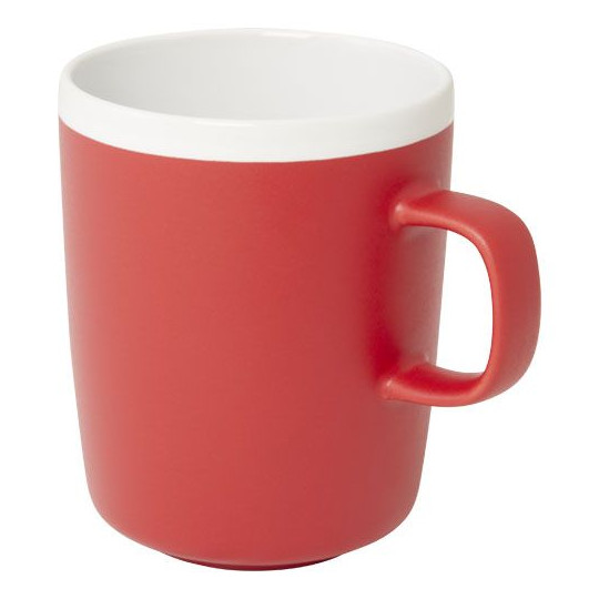 Tasse en céramique personnalisable Lilio 310 ml - Objet publicitaire pour entreprise
