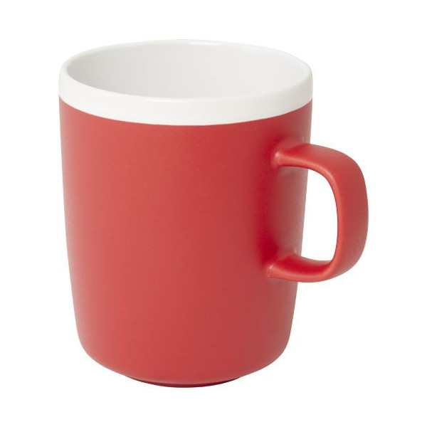 Tasse en céramique personnalisable Lilio 310 ml - Objet publicitaire pour entreprise