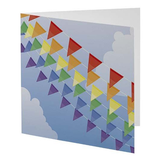 Carte de vœux personnalisable Herald carrée 148x148 mm - BCM Goodies