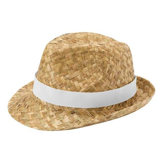 Chapeau de paille Pricus - Accessoire de qualité pour vos événements en extérieur | BCM Goodies