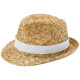Chapeau de paille Pricus - Accessoire de qualité pour vos événements en extérieur | BCM Goodies