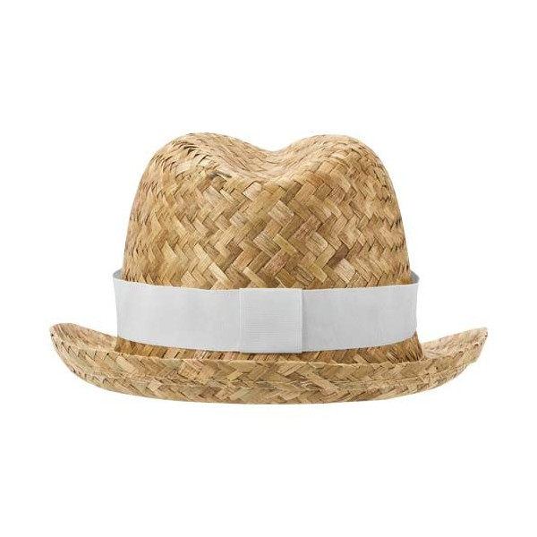 Chapeau de paille Pricus - Accessoire de qualité pour vos événements en extérieur | BCM Goodies