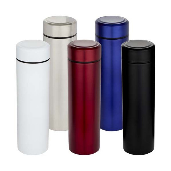 Gourde Taylor en acier inoxydable à double paroi 450 ml avec filtre à thé - BCM Goodies