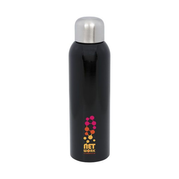 Bouteille de sport 820ml en acier inoxydable personnalisable - Guzzle - BCM Goodies