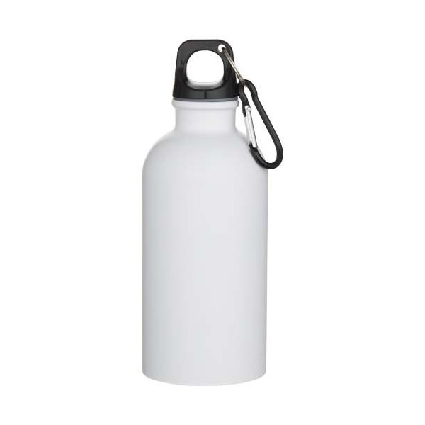 Bouteille d'eau Oregon 400 ml en acier inoxydable recyclé avec finition mate - Accessoire léger et durable pour rester hydr
