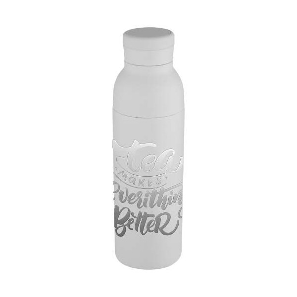 Bouteille d'eau en acier inoxydable à double paroi 650ml - Idéale pour vos événements d'entreprise | BCM Goodies