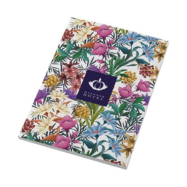 Carnet à couverture souple A5 Novella Austen - Carnet publicitaire personnalisable - BCM Goodies
