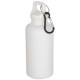 Bouteille d'eau Oregon 400 ml en plastique recyclé certifié RCS avec mousqueton - BCM Goodies