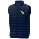 Bodywarmer matelassé Homme Pallas recyclé personnalisable - BCM Goodies