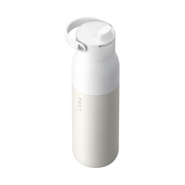 Bouteille d'eau isotherme en acier inoxydable LARQ Swig Top 1 000 ml - Filtre en deux étapes - Personnalisable - Idéal pour