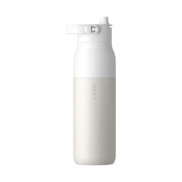 Bouteille d'eau isotherme en acier inoxydable LARQ Swig Top 1 000 ml - Filtre en deux étapes - Personnalisable - Idéal pour