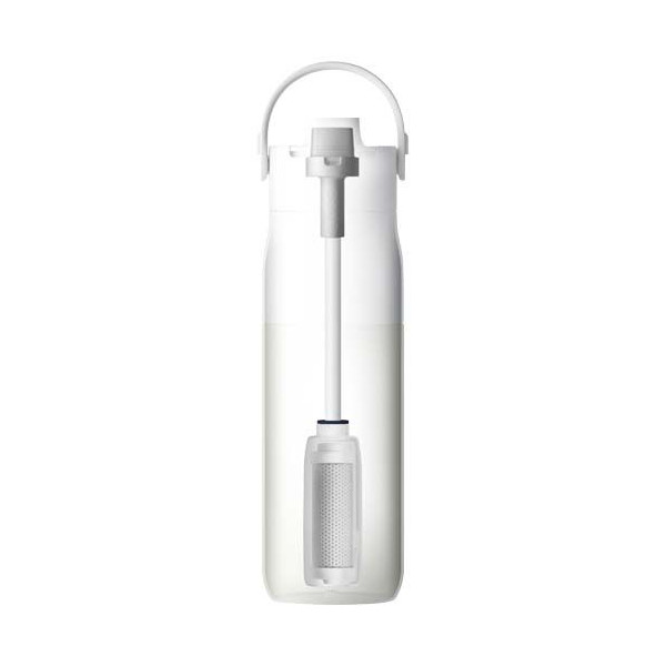 Bouteille d'eau isotherme en acier inoxydable LARQ Swig Top 1 000 ml - Filtre en deux étapes - Personnalisable - Idéal pour