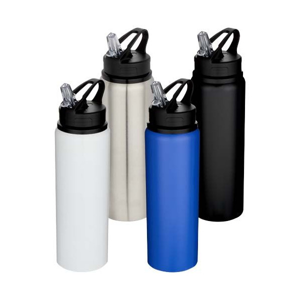 Bouteille d'eau Fitz 800 ml en acier inoxydable recyclé - Personnalisable pour entreprise